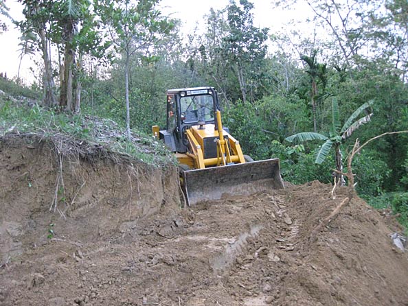 working around eastern boundary