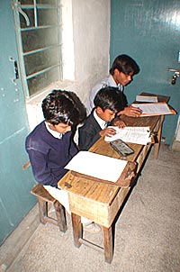 Boys Studying