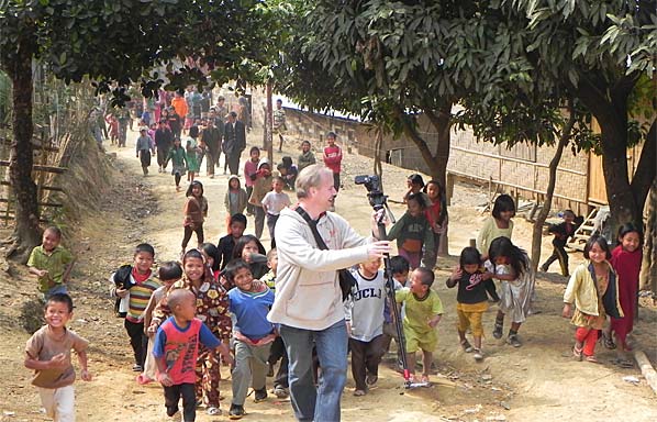 Kids Running With Dean